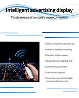 Pantalla LCD de Techo para Restaurantes, Menú Digital, Pantalla Publicitaria, Tablero de Menú Digital para Restaurantes
