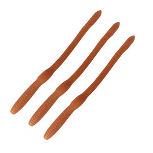 Señuelos blandos de silicona Weiyu de 11 cm, tipo gusano, para pesca, 10 unidades/bolsa, para río y lago, listos para enviar - Product Image 4