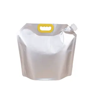 Zeadn Custom Plastic Stand Up Filling Liquid 50ml 200mL Milk Juice Shampoo Beverage Sealing Spout Pouch