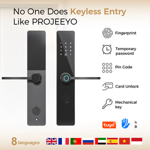 Sophisticated <strong>Digital</strong> <strong>Lock</strong> Providing Secure Keyless Entry Solutions for Wooden and Aluminum Door Installations. - Product Image 3