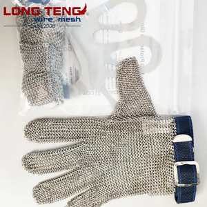 Gants <span class=keywords><strong>de</strong></span> <span class=keywords><strong>boucher</strong></span> <span class=keywords><strong>en</strong></span> acier inoxydable 316, niveau <span class=keywords><strong>de</strong></span> protection 5, pour la cuisine - Product Image 6