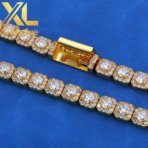 Sugar <b>Chain</b> Pink Stainless Steel <b>Iced</b> <b>Out</b> Miami 12mm 14mm Vvs Moissanite Diamond Cuban Link <b>Chain</b> Bracelet for Men Party - Product Image 5