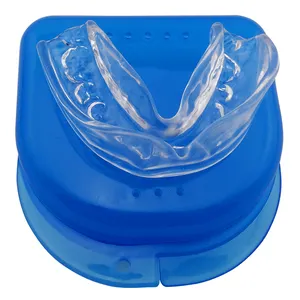 Mouthpiece Health Care Mouthpiece Apnea Guard Bruxism Tray Sleeping Aid Mouthguard Stop Teeth Grinding Braces With Case