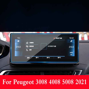 Protecteur d'écran LCD pour <span class=keywords><strong>tableau</strong></span> <span class=keywords><strong>de</strong></span> <span class=keywords><strong>bord</strong></span> Peugeot, Film autocollant <span class=keywords><strong>de</strong></span> protection en verre trempé pour Navigation, pour modèles 3008, 4008, <span class=keywords><strong>5008</strong></span>, 2021, 2022, 10 pouces - Product Image 3
