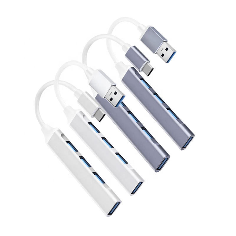 Многофункциональная док-станция для ноутбука 2,0 типа c usb док-станция все в одном концентратор 4 порта 3,0 втулки адаптер