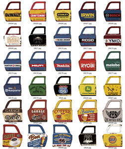 Panneau métallique vintage Route 66 <span class=keywords><strong>des</strong></span> États-Unis, enseigne murale rétro pour <span class=keywords><strong>garage</strong></span>, décoration de porte de voiture, enseigne de bar en métal - Product Image 6