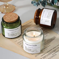 Bougie d'aromathérapie miniature de niche 2026 en gros, 3 oz, cire de soja mélangée, parfum longue durée, barres Diwali, couleur personnalisable