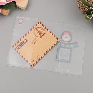 PVCプラスチックウレカパスポートホルダーカバークリア工場価格 - Product Image 3