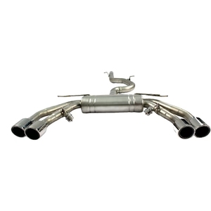 Tuyau d'échappement en acier inoxydable 304 personnalisé pour VW GOLF MK7 7R/7.5R 2.0T 2012-2019 <span class=keywords><strong>Escape</strong></span> Catback système d'échappement de voiture d'échappement - Product Image 5