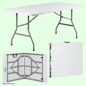 Tavolo Pieghevole per Computer Portatile e Sedia per Eventi, Tavolini <span class=keywords><strong>da</strong></span> <span class=keywords><strong>Esterno</strong></span>, Mobiletto Portaoggetti con Scrivania Pieghevole - Product Image 3
