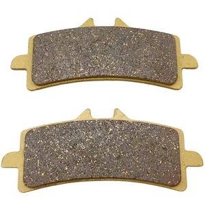 Nouvelles plaquettes de frein pour <span class=keywords><strong>moto</strong></span> KIM SMR 450 sans amiante pour modèles GSXR 750/GSX 1100/1300/Supermoto/Katana-ZBY Z-709 102x41.66x7.5mm - Product Image 1