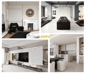 Modern Design High Gloss <strong>Waterproof</strong> HPL Marble <strong>Wall</strong> <strong>Panels</strong> 4x8 1220*2440mm <strong>for</strong> Bathroom Hospital Gym Hotel Use Also <strong>for</strong> <strong>Kitchen</strong> - Product Image 6