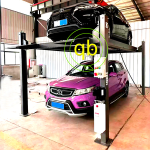 自動駐車場用ステレオ倉庫設備4ポストダブルデッキSUVパーキングリフト - Product Image 2