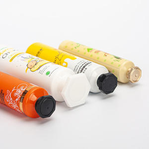 Tubo de aluminio cosmético personalizado de fábrica con tubo de crema de manos con cubierta de anís 25ml 30ml 50ml - Product Image 6