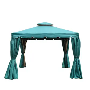 Outdoor 4*6M cortile giardino impermeabile tessuto esterno gazebo moderno per la vendita