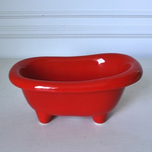 JIA שון סיטונאי בית מלון אביזרי אמבטיה לבן קרמיקה מדבקות קישוט אמבטיה סבון צלחת - Product Image 2