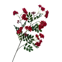Fleurs artificielles de Myrte crêpe, fausses fleurs, plantes vertes pour la décoration de mariages, événements et arrangements floraux à domicile
