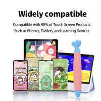 Stylet pour enfants avec pointe en caoutchouc durable Stylo à écran tactile Dessin capacitif Stylo mobile pour iPad Tablette Smartphone