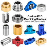 Piezas Mecanizadas CNC Personalizadas, Prototipos de Torneado y Fresado, Mecanizado de Precisión en Acero Inoxidable y Aluminio, Electroerosión por Hilo, Brochado