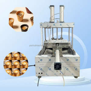 Máquina automática para hacer conos de <span class=keywords><strong>helado</strong></span>, café y té, y galletas de oblea comestibles. - Product Image 2