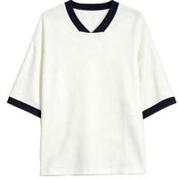 T-shirt surdimensionné personnalisé pour homme, coton de haute qualité, séchage rapide, respirant, vintage, manches mi-longues, col en V
