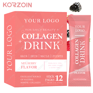 Complément alimentaire pour la peau au collagène OEM MARIE, poudre de collagène blanchissante personnalisée en sachet pour la beauté et la santé, effet blanchissant - Product Image 1