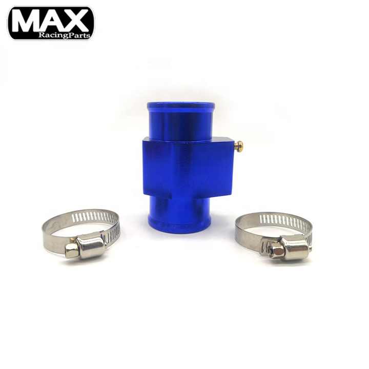 Universal Aluminum Alloy Water Temp Joint Pipe - Car Radiator Hose Adapter With Clamps - View #9
