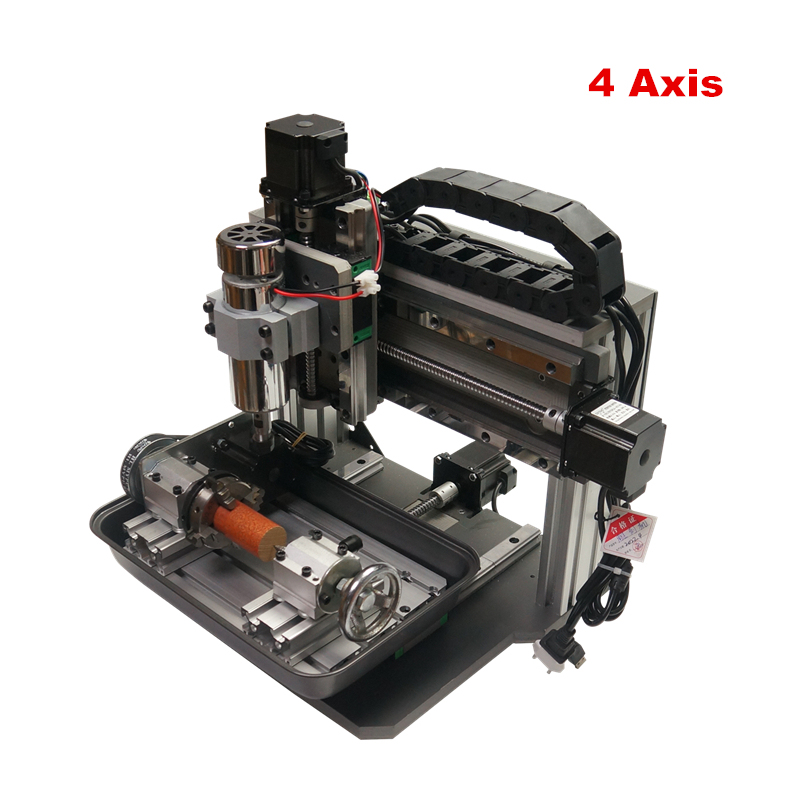 DIY CNC 3020F 3/4/5軸2 in 1 PVC彫刻機300x 200mm CNCルーター彫刻