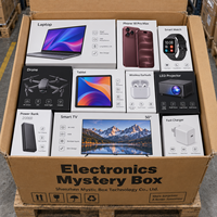Boîte mystère d'Amazon 10 kg Smartphone Tablette Ordinateur portable Montre connectée Projecteur Vente en gros Revente Alibaba Stock disponible Expédition rapide