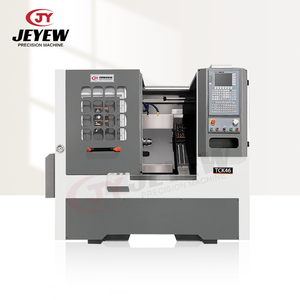 Cina a buon mercato Mini <span class=keywords><strong>Cnc</strong></span> tornio 2 assi 3 assi letto obliquo Hoirzontal <span class=keywords><strong>Cnc</strong></span> tornio macchina TCK46 - Product Image 1
