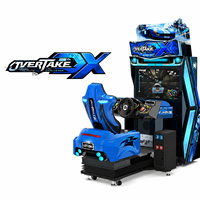 Machine de jeu de course simulateur Lechuang Overtake DX à monnayeur, prise US, pour salles d'arcade et lieux de divertissement (personnalisable) - Meilleures ventes