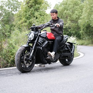 Moto <span class=keywords><strong>électrique</strong></span> de haute qualité <span class=keywords><strong>à</strong></span> moteur puissant pour deux places, 15000W, moteur central, transmission par <span class=keywords><strong>courroie</strong></span>, moto cruiser <span class=keywords><strong>électrique</strong></span> - Product Image 4