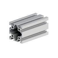 Profilé en aluminium APAS norme européenne 4040 6063 à double rainure (6 mm) pour cadre de support industriel – En stock, découpe sur mesure