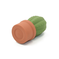 Wosilicone Modischer Brustwarzen-Massage-Vibrator in Topfpflanzen-Form Mini-Vibrator Massagegerät für Weiblichen Orgasmus