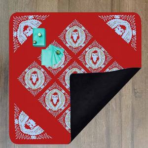 कस्टम हस्तनिर्मित आधुनिक स्ट्रिप्ड और पुष्प टैरो टेरो फोल्डेबल कला कार्ड जूते घर और शादी के टैरो कार्ड टेबलटॉप - Product Image 2