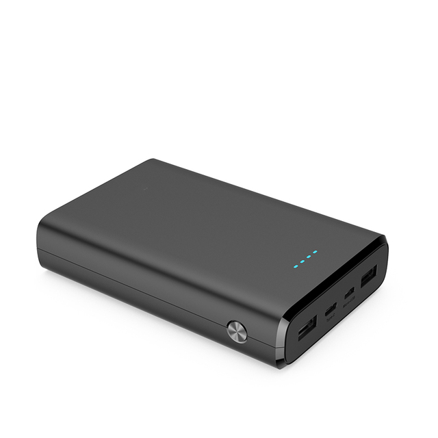 20000mAh PD+QC Portable 18W Power Delivery Charger Durable PD PowerBank with USB-C Input/Output External Battery for Phone
