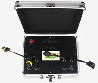 RAYCH Boîte de test de phares LED portables à tension universelle de haute qualité, ampoule de phare LED, projecteur LED, boîte de test de ballast HID