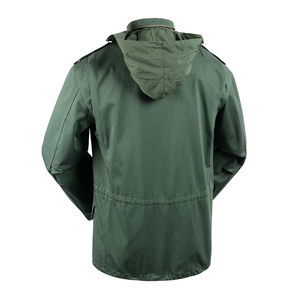 Chaqueta de Motociclista Impermeable y Transpirable para <span class=keywords><strong>Hombre</strong></span>, Talla Grande, Cierre de Cremallera, <span class=keywords><strong>Forro</strong></span> <span class=keywords><strong>Polar</strong></span>, Gruesa, Uniforme M65, Venta al Por Mayor - Product Image 2