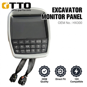 Écran d'affichage du moniteur d'excavatrice OTTO HX300, ensemble de panneaux d'affichage 21K8-42303 21K8-41210 21K8-41201 21K8-41200 pour Hyundai - Product Image 1