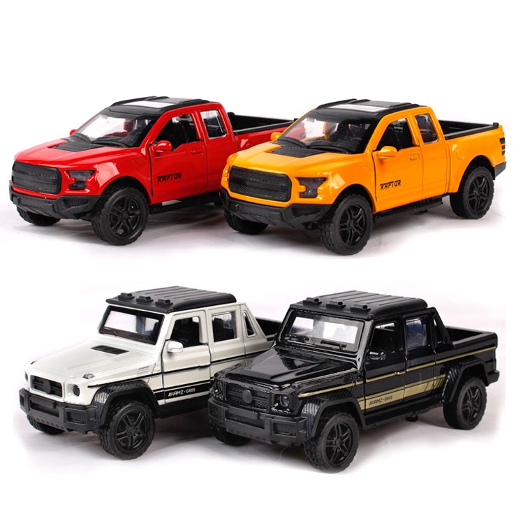 Wholesale Alloy Diecast Model Car Real 1:36 Toy Car Model Diecast Kids Pickup Metal Diecast Cars Toy