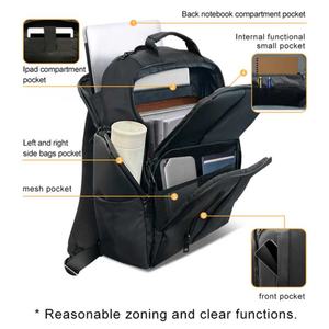 Mochila de Gran Capacidad al por Mayor, Mochila Escolar de Moda Resistente al Desgaste, Mochila para Computadora Portátil para Estudiantes, Impermeable, con Cierre USB - Product Image 3