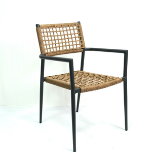 2025 Hot Sale Eco-friendly UV Resistance Wicker <strong>Rattan</strong> Outdoor <strong>Chair</strong> For Hotel For Garden For Restaurant - Product Image 2