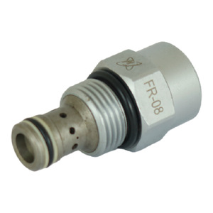 Vanne à cartouche hydraulique filetée FR-08 pour chariot élévateur à fourche, vanne de débit compensatrice de pression hydraulique - Product Image 1