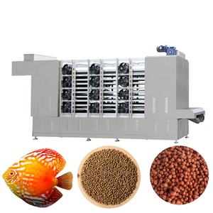 Nueva Línea de Producción de Alimentos para Peces/Perros/Gatos de Doble Tornillo - Máquina de Pellets Flotantes/Sumergibles de Alta Productividad, Capacidad de 1 Tonelada/h, Acero Inoxidable - Product Image 6