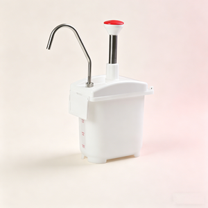 Fournitures pour restaurants de restauration rapide : Distributeur de sauce tomate et sauce chili en plastique pour hamburgers - Product Image 3