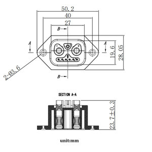 Conector de alimentación USB de descarga de litio constante con cable de alimentación y pin de señal en forma de <span class=keywords><strong>estrella</strong></span> para conjunto de carga de torre 2+1+7 - Product Image 2