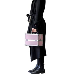 <span class=keywords><strong>Mallette</strong></span> OEM en aluminium pour maquillage de beauté féminin <span class=keywords><strong>mallette</strong></span> portable pour outil de <span class=keywords><strong>coiffure</strong></span> de barbier - Product Image 2