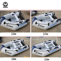 Vente directe d'usine, bateau pneumatique rigide en PVC certifié CE pour la pêche, le surf et autres activités de plein air