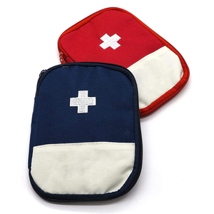 Bolsa de Primeros Auxilios Mini, Vacía, para Almacenamiento Médico, para el Hogar, Viajes, Campamento, Senderismo, Mini Botiquín de Primeros Auxilios Impermeable, Vacío - Product Image 1