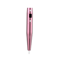 CHESINDO Mini perceuse à ongles outil de manucure de charge USB avec type de prise américaine 30000 tr/min